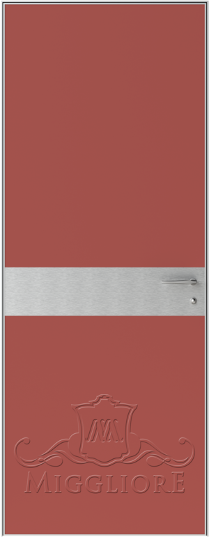 LINEA RETTA MRDA0183 G с алюминиевой кромкой Красная глазурь