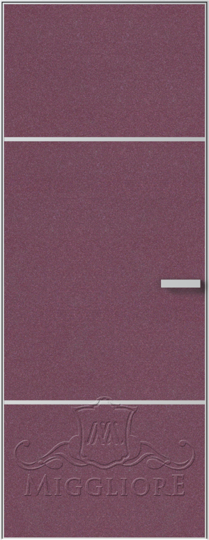 LINEA RETTA MRDA0184 G с алюминиевой кромкой Пурпурная роза