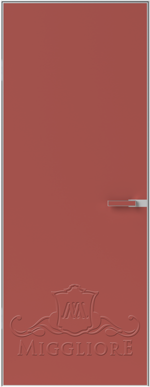 LINEA RETTA MRDA018 G с алюминиевой кромкой Красная глазурь