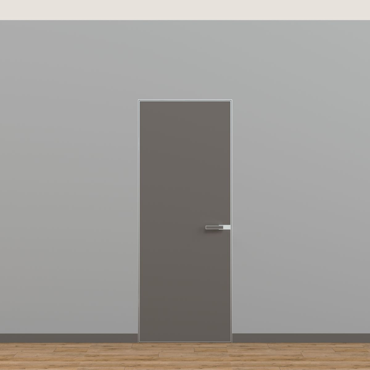 Дверь со скрытым коробом