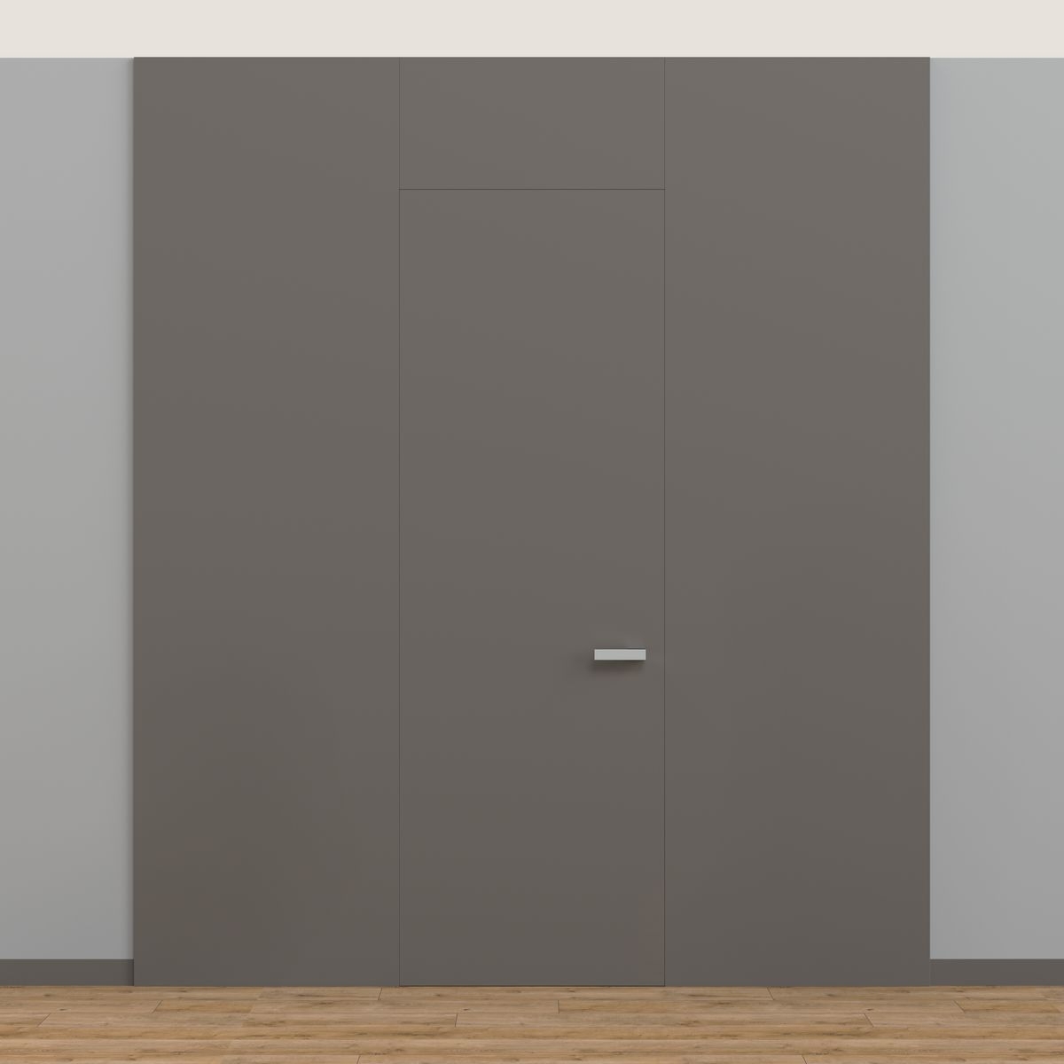 Дверь со стеновыми панелями